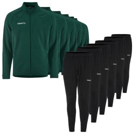 Craft Extend 2.0 Trainingsanzug Satz Herren Damen 2-teilig Trainingsjacke Trainingshose