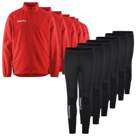 Craft Rush 2.0 Trainingsanzug Satz Kinder 2-teilig Trainingsjacke Tights
