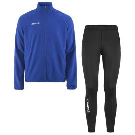 Craft Rush 2.0 Trainingsanzug Herren Damen 2-teilig Trainingsjacke Zip Tights