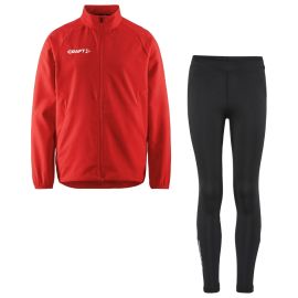 Craft Rush 2.0 Trainingsanzug Kinder 2-teilig Trainingsjacke Zip Tights