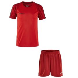 Craft Squad Go Fussball Shirt Set Kinder 2-teilig Contrast Trainingsshirt Solid Trainingsshorts