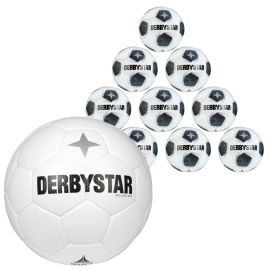 Derbystar Spielball + 10er Ballpaket Apus TT v26 Fussball Grösse 5 Fussball Grösse 5