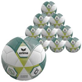 Erima 10er Jugend Ballpaket Hybrid Training 2.0 Fussball Grösse 3 290g