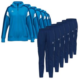 Erima Celebrate 125 Trainingsanzug Satz Damen 2-teilig Trainingsjacke mit Kapuze Trainingshose