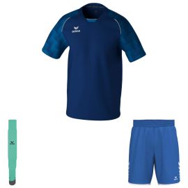 Erima Evo Star Trikotsatz Herren Damen 3-teilig Fussball Trikot Shorts Sockenstutzen