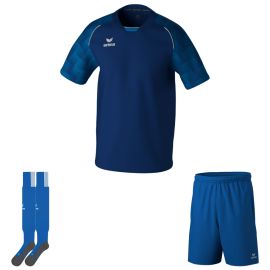 Erima Evo Star Trikotsatz Herren Damen 3-teilig Fussball Trikot Trainingsshort Sockenstutzen