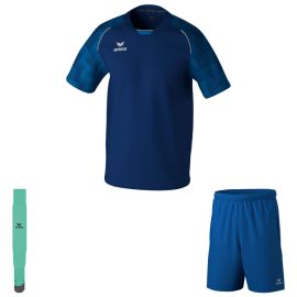 Erima Evo Star Trikotsatz Herren Damen 3-teilig Fussball Trikot Trainingsshort Sockenstutzen