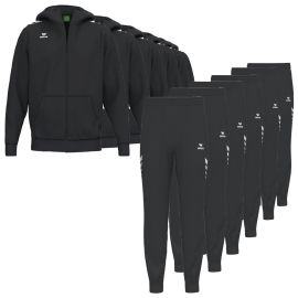 Erima Sweatsanzug Satz CMPT Wings Herren Damen 2-teilig Kapuzenjacke Sweathose