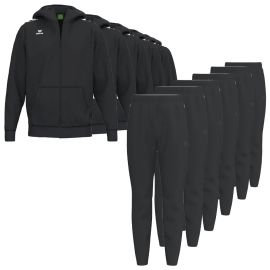 Erima Sweatsanzug Satz CMPT Wings Herren Damen 2-teilig Kapuzenjacke Sweathose