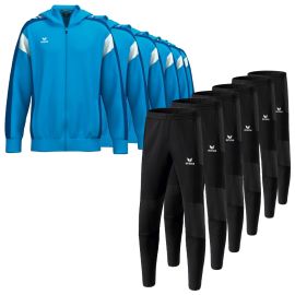 Erima Trainingsanzug Satz Celebrate 125 Kinder 2-teilig Trainingsjacke mit Kapuze Trainingshose
