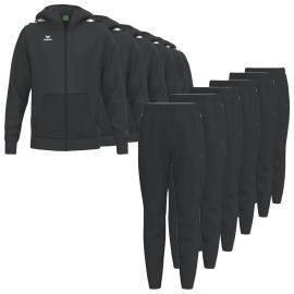 Erima Trainingsanzug Satz CMPT Wings Herren Damen 2-teilig Trainingsjacke mit Kapuze Sweathose