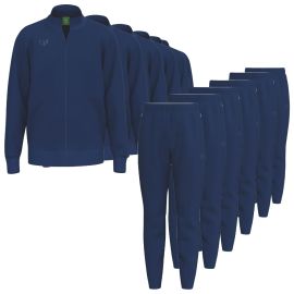 Erima Trainingsanzug Satz Premia Herren Damen 2-teilig Trainingsjacke Sweathose