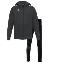 Erima Trainingsanzug Set CMPT Wings Herren Damen 2-teilig Trainingsjacke mit Kapuze Lauftights