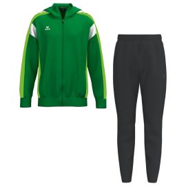 Erima Trainingsanzug Celebrate 125 Herren Damen 2-teilig Trainingsjacke mit Kapuze Sweathose