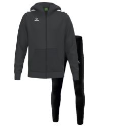 Erima Trainingsanzug CMPT Wings Herren Damen 2-teilig Trainingsjacke mit Kapuze Winterlauftights