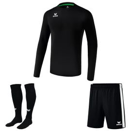 Erima Trikotsatz langarm Liga Herren Damen 3-teilig Trikot langarm Fussball Short Fussballsocken