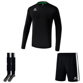 Erima Trikotsatz langarm Liga Herren Damen 3-teilig Trikot langarm Fussball Short Stutzenstrumpf
