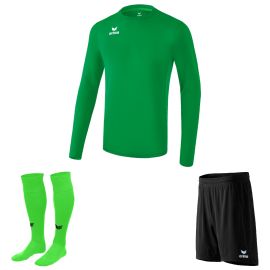 Erima Trikotsatz langarm Liga Herren Damen 3-teilig Trikot langarm Short Fussballsocken