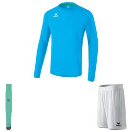 Erima Trikotsatz langarm Liga Kinder 3-teilig Trikot langarm Short mit Innenslip Sockenstutzen
