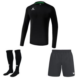 Erima Trikotsatz langarm Liga Herren Damen 3-teilig Trikot langarm Shorts Fussballsocken