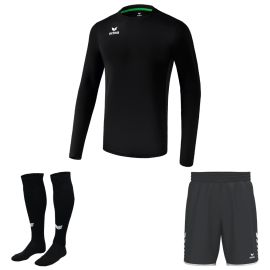 Erima Trikotsatz langarm Liga Herren Damen 3-teilig Trikot langarm Shorts Fussballsocken