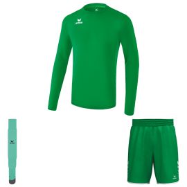 Erima Trikotsatz langarm Liga Herren Damen 3-teilig Trikot langarm Shorts Sockenstutzen