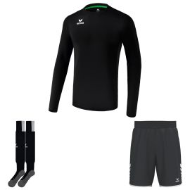 Erima Trikotsatz langarm Liga Herren Damen 3-teilig Trikot langarm Shorts Stutzenstrumpf