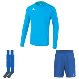 Erima Trikotsatz langarm Liga Kinder 3-teilig Trikot langarm Shorts Stutzenstrumpf