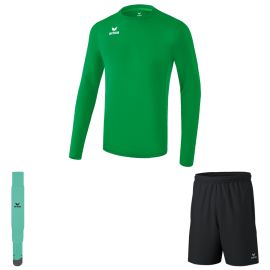 Erima Trikotsatz langarm Liga Herren Damen 3-teilig Trikot langarm Trainingsshort Sockenstutzen