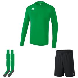 Erima Trikotsatz langarm Liga Herren Damen 3-teilig Trikot langarm Trainingsshort Stutzenstrumpf