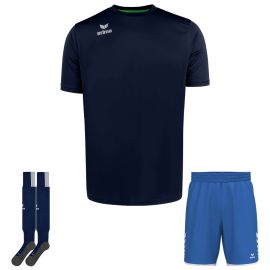 Erima Trikotsatz Liga Herren Damen 3-teilig Trikot Shorts Stutzenstrumpf