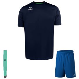 Erima Trikotsatz Liga Herren Damen 3-teilig Trikot Trainingsshort Sockenstutzen