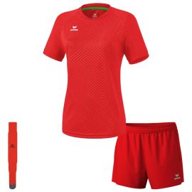 Erima Trikotsatz Madrid Damen 3-teilig Fussball Trikot Damen Trainingsshort Sockenstutzen
