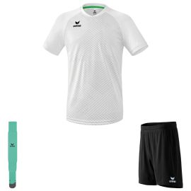 Erima Trikotsatz Madrid Herren 3-teilig Fussball Trikot Short mit Innenslip Sockenstutzen