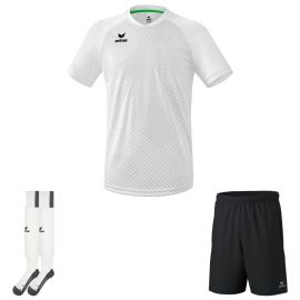 Erima Trikotsatz Madrid Herren 3-teilig Fussball Trikot Trainingsshort Stutzenstrumpf