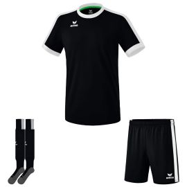Erima Trikotsatz Retro Star Kinder 3-teilig Fussball Trikot Fussball Short Sockenstutzen