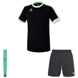 Erima Trikotsatz Retro Star Kinder 3-teilig Fussball Trikot Shorts Sockenstutzen