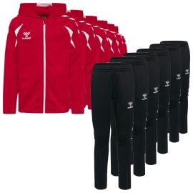 Hummel Core 2.0 Trainingsanzug Satz Kinder 2-teilig Trainingsjacke mit Kapuze Trainingshose