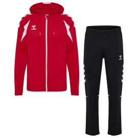 Hummel Core 2.0 Trainingsanzug Herren Damen 2-teilig Trainingsjacke mit Kapuze Sweathose