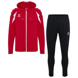 Hummel Core 2.0 Trainingsanzug Herren Damen 2-teilig Trainingsjacke mit Kapuze Trainingshose