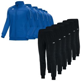 Jako Classico Polyesteranzug Satz Herren Damen 2-teilig Polyesterjacke Polyesterhose