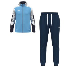 Jako Dynamic Trainingsanzug Set Herren Damen 2-teilig Trainingsjacke mit Kapuze Sweathose