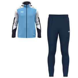 Jako Dynamic Trainingsanzug Set Herren Damen 2-teilig Trainingsjacke mit Kapuze Trainingshose Light