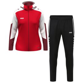 Jako Dynamic Trainingsanzug Set Damen 2-teilig Trainingsjacke mit Kapuze Trainingshose