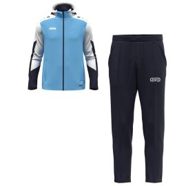 Jako Dynamic Trainingsanzug Set Herren Damen 2-teilig Trainingsjacke mit Kapuze Trainingshose