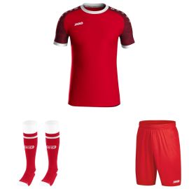 Jako Iconic Trikotsatz Kinder 3-teilig Fussball Trikot Fussball Short mit Innenslip Stutzenstrumpf
