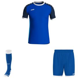 Jako Iconic Trikotsatz Herren Damen 3-teilig Fussball Trikot Shorts Sockenstutzen