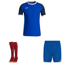 Jako Iconic Trikotsatz Herren Damen 3-teilig Fussball Trikot Shorts Stutzenstrumpf
