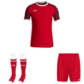 Jako Iconic Trikotsatz Kinder 3-teilig Fussball Trikot Shorts Stutzenstrumpf