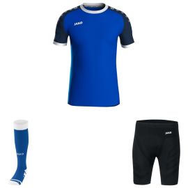 Jako Iconic Trikotsatz Herren Damen 3-teilig Fussball Trikot Unterziehhose kurz Sockenstutzen